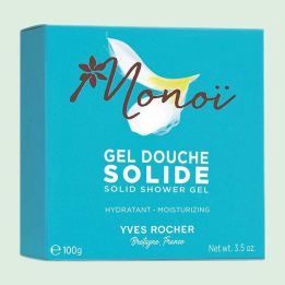 Gel Douche Solide Hydratant Monoï