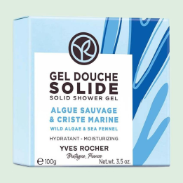 Gel Douche Solide Hydratant Algue Sauvage & Criste Marine
