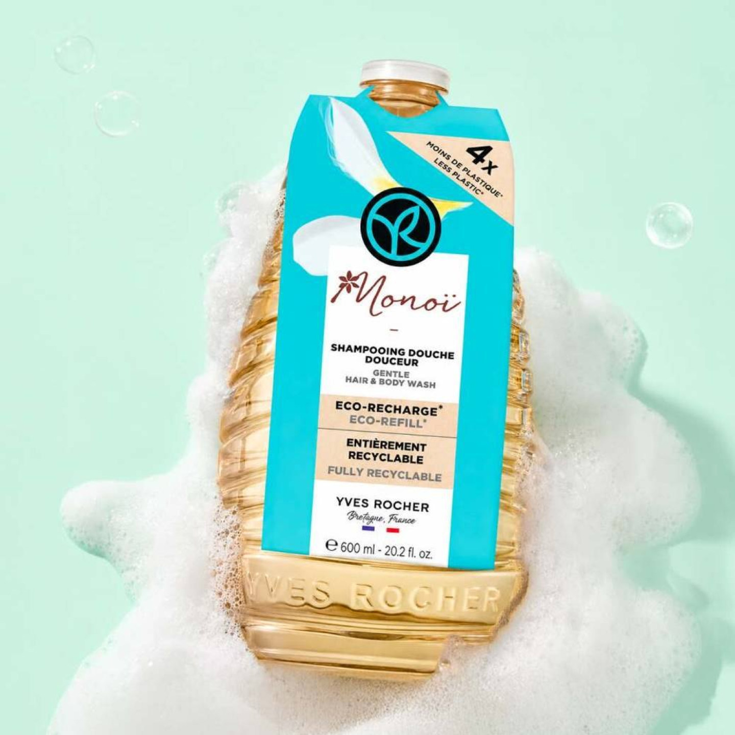 Eco-Recharge Shampooing-Douche Monoï