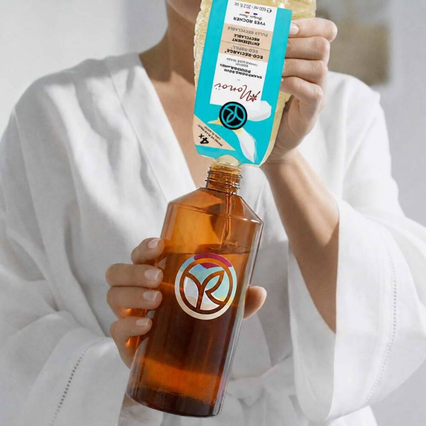 Eco-Recharge Shampooing-Douche Monoï