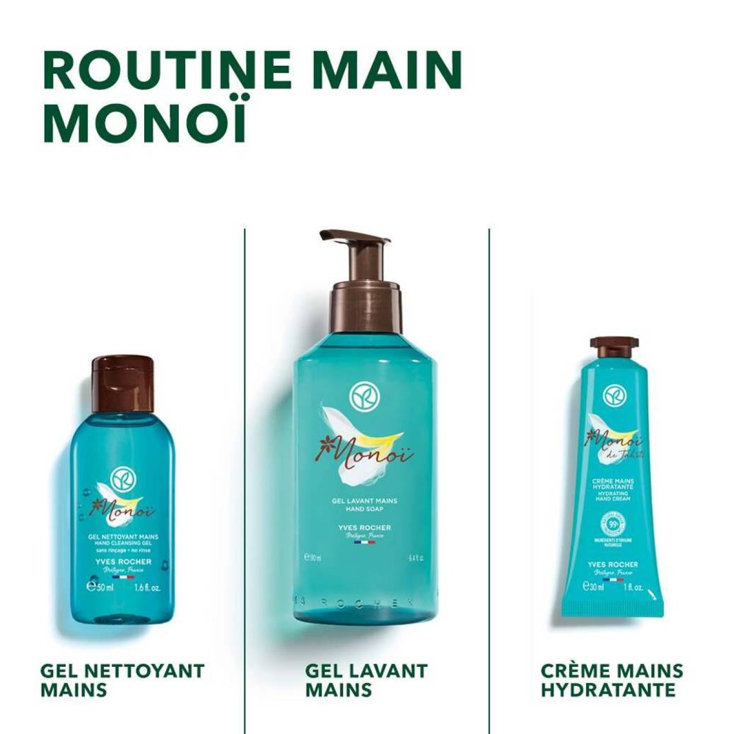 Gel Lavant Mains Monoï
