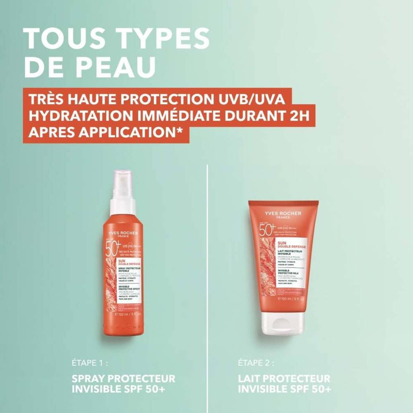 Spray Protecteur Invisible SPF50+