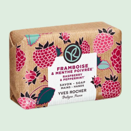 Savon Framboise & Menthe Poivrée