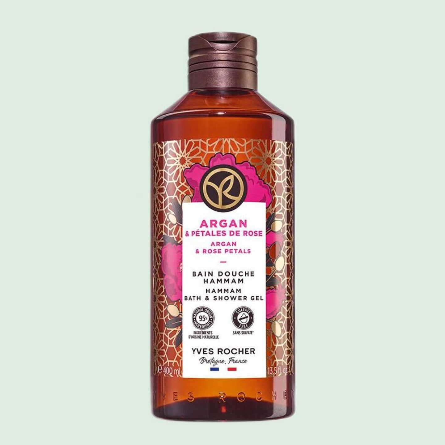 Bain Douche Argan & Pétales de Rose