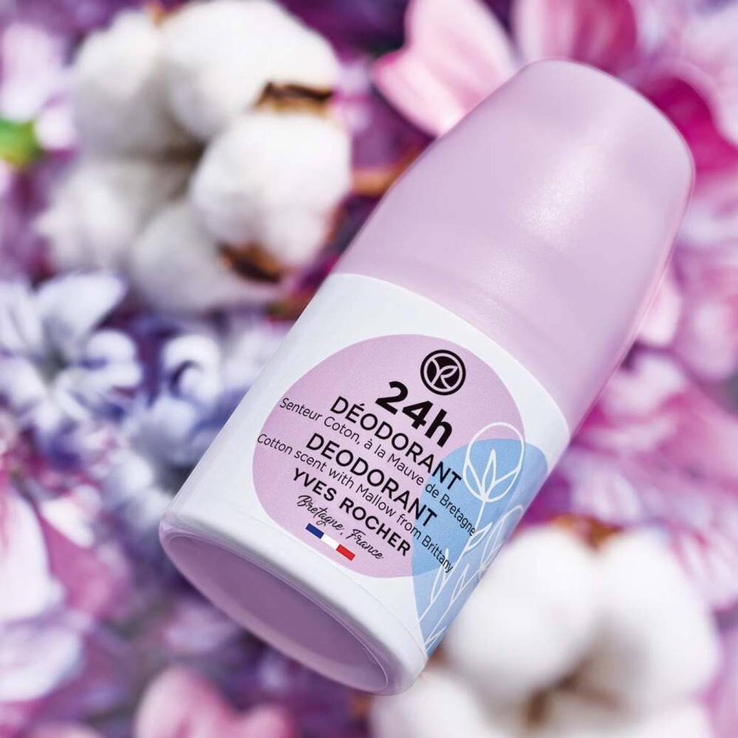 Déodorant Senteur Coton et Mauve de Bretagne