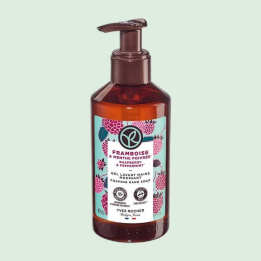 Gel Lavant Mains Framboise & Menthe Poivrée