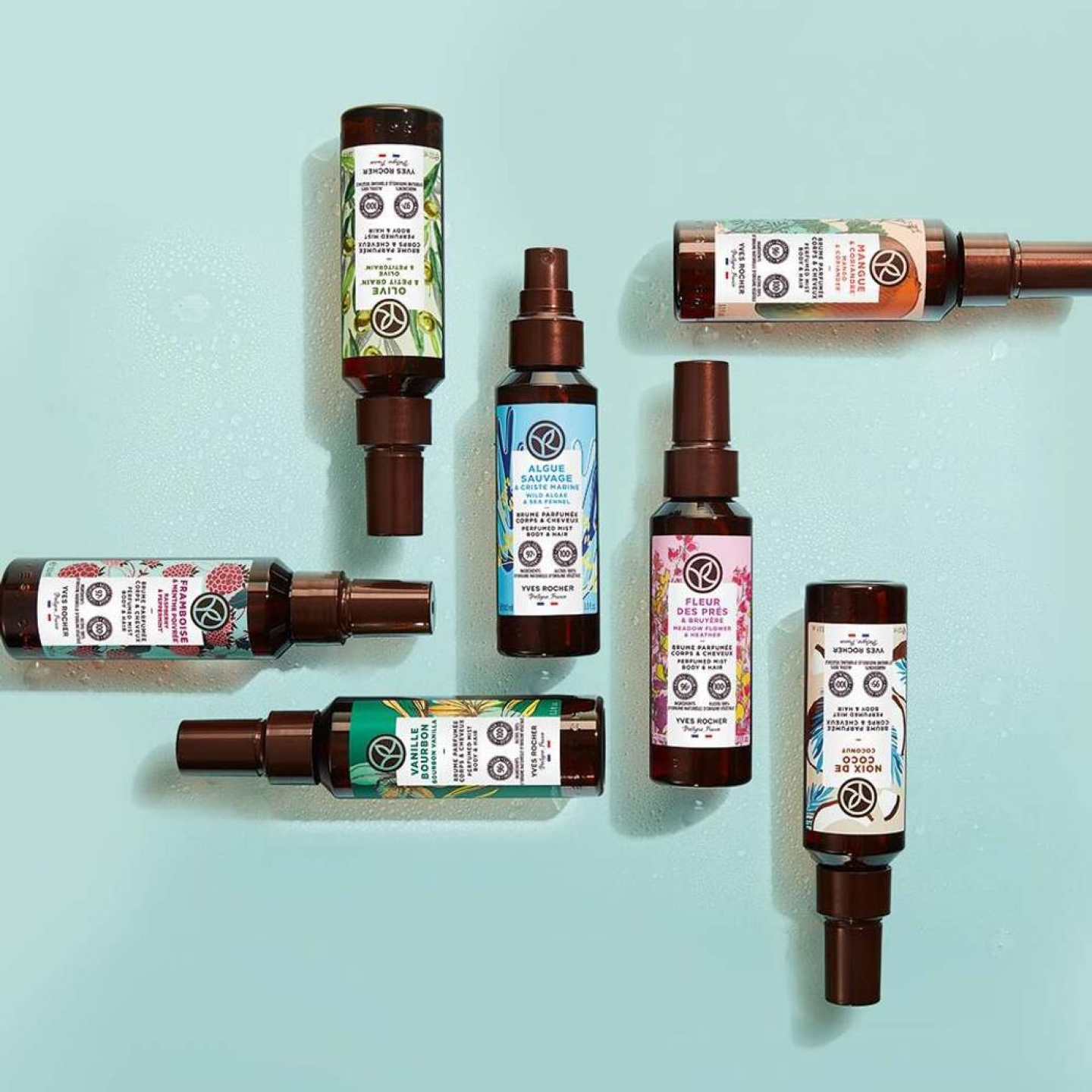 Brume Parfumée Framboise et Menthe Poivrée