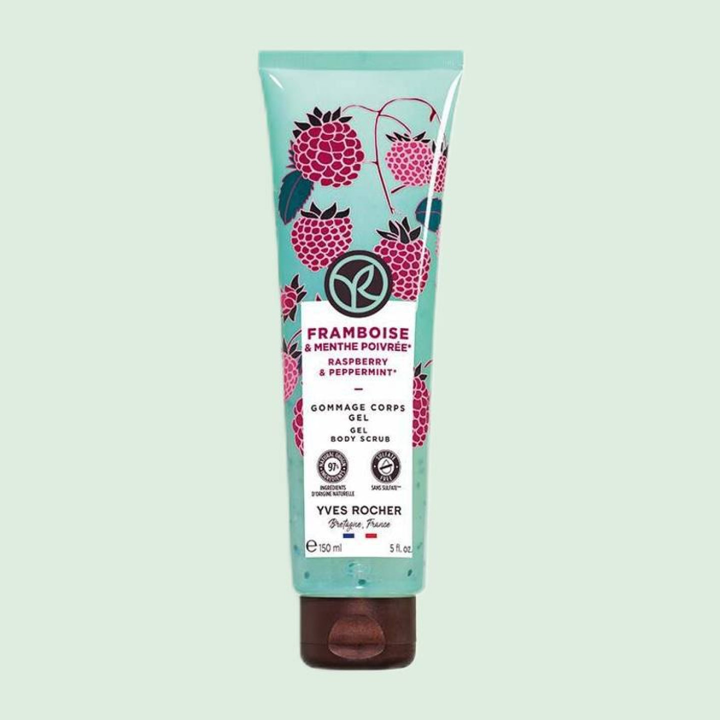 Gommage Corps Framboise & Menthe Poivrée