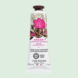 Crème Mains Argan & Pétales de Rose