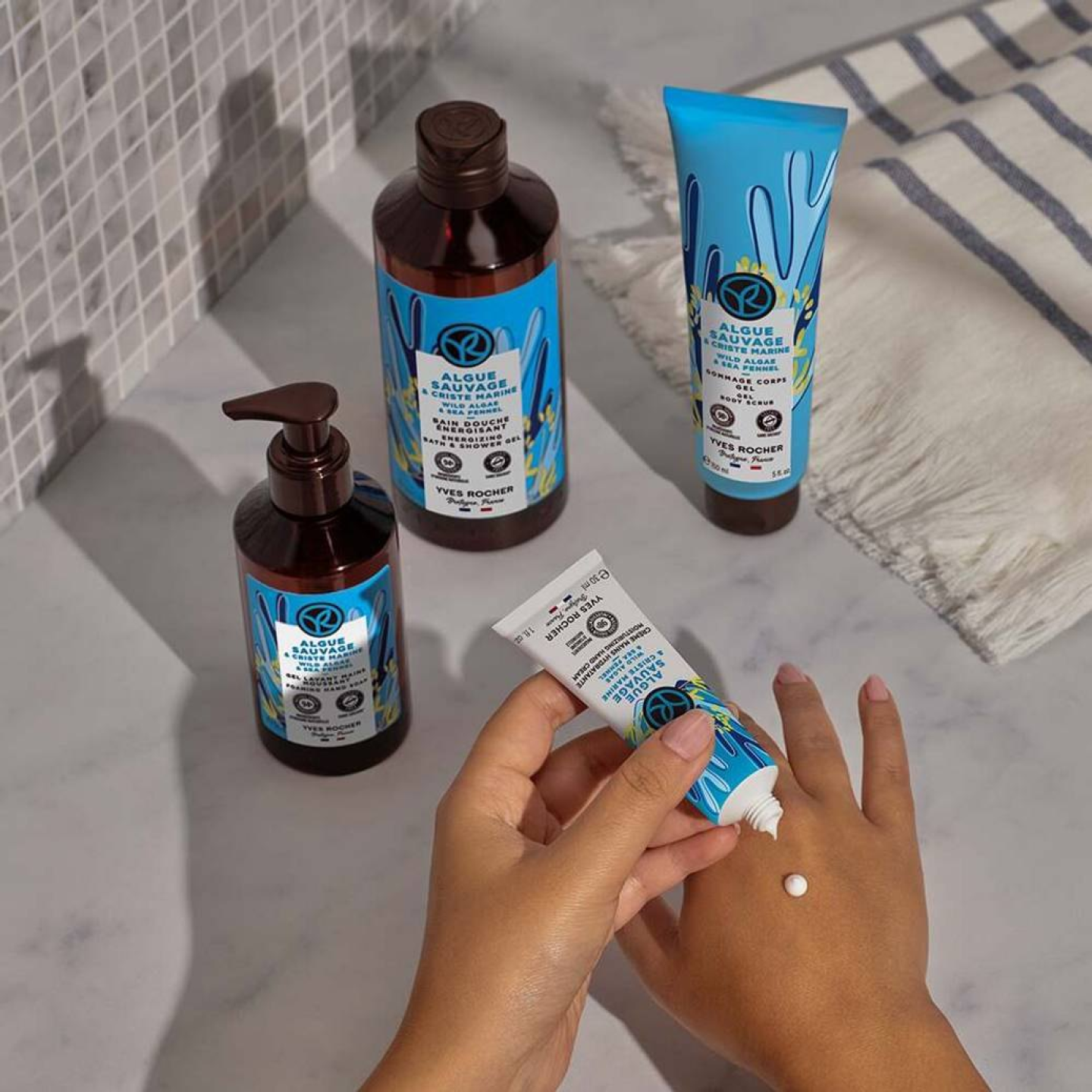 Crème Mains Algue Sauvage & Criste Marine