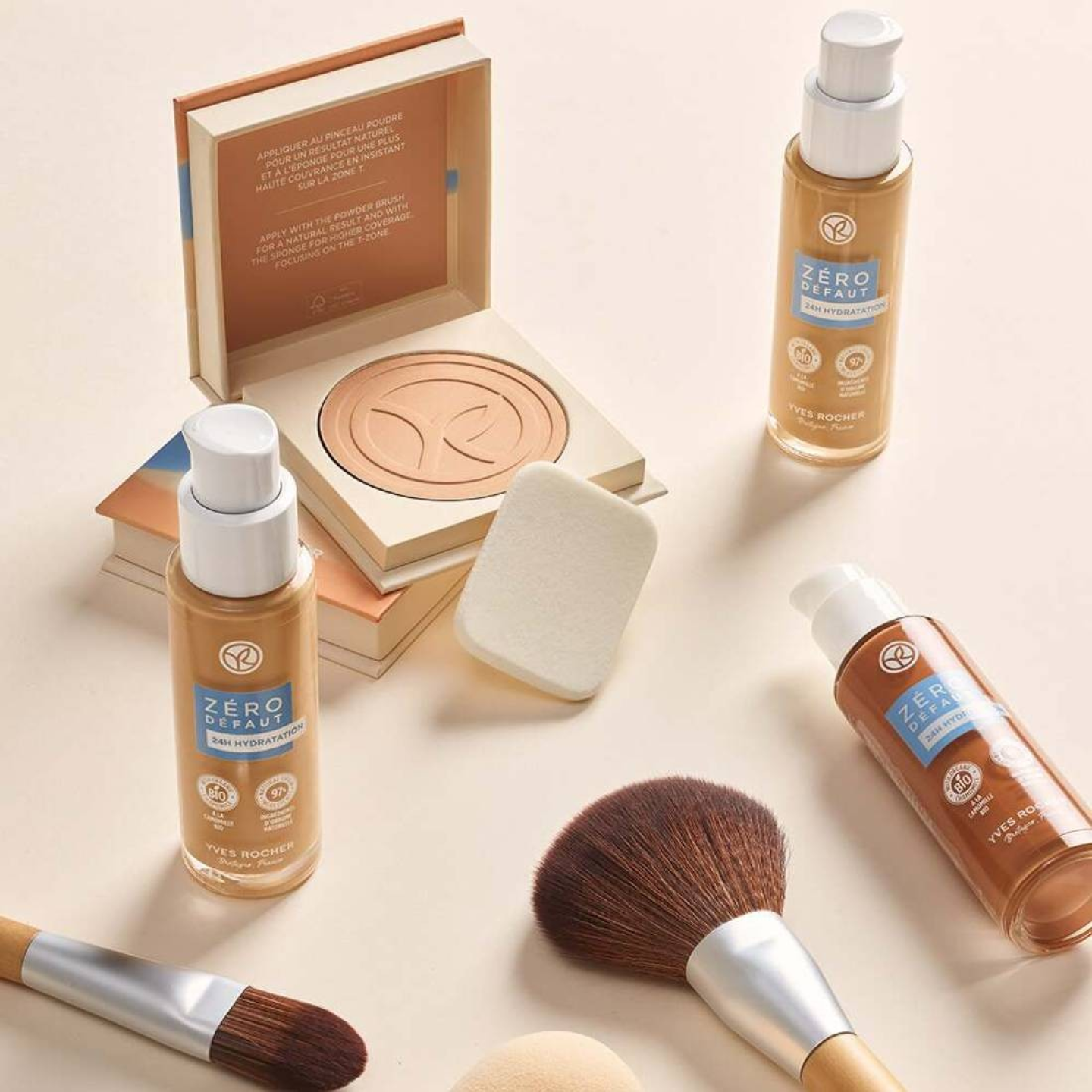 Poudre de Teint Compacte Zéro Défaut