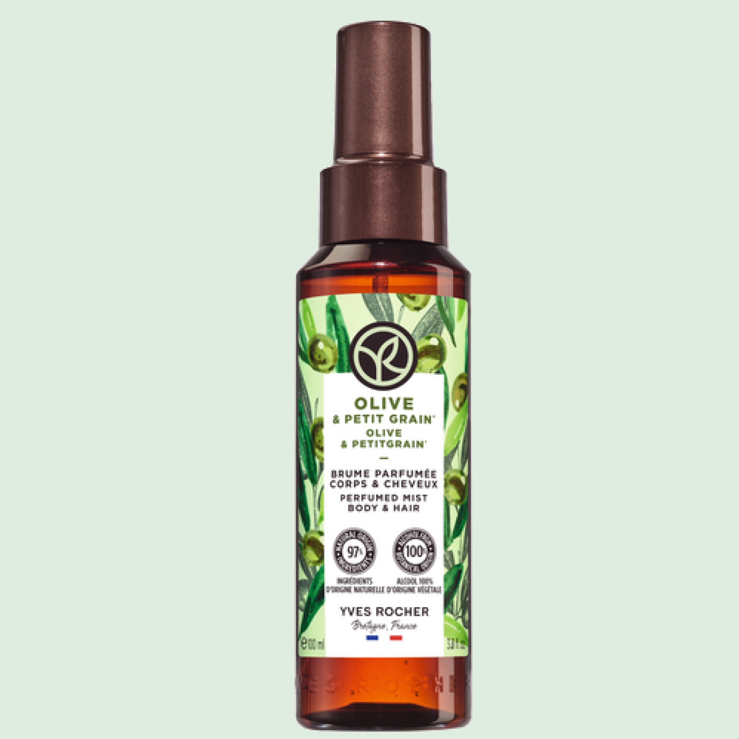Brume Parfumée Olive et Petit Grain