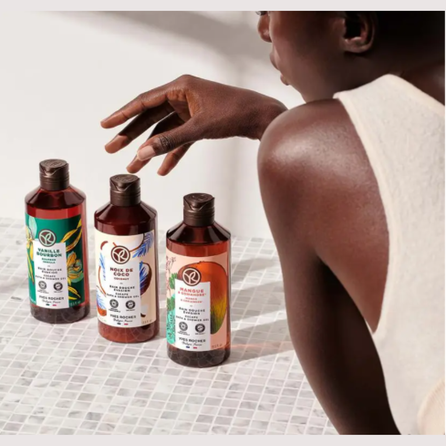 Bain Douche Grains de Café