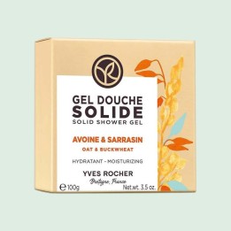 GEL DOUCHE SOLIDE HYDRATANT AVOINE