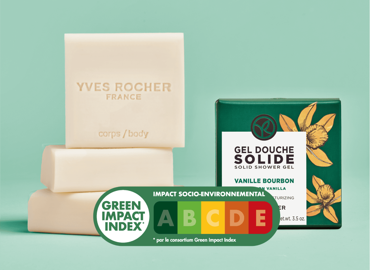 Soin solide Yves Rocher et fleurs